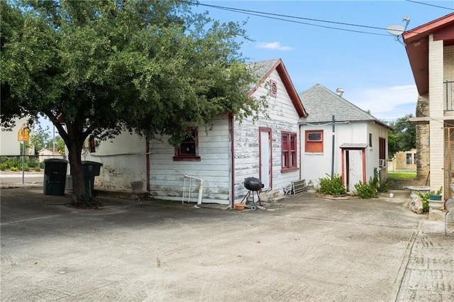 view of rear view of house