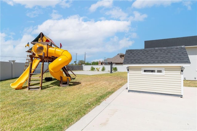 10716 N 26th Ln, Mcallen, TX 78504 - communal playground featuring a patio area