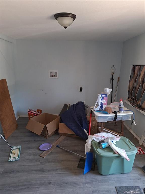 2044 Balboa Ave, Mcallen, TX 78503 - interior space with wood finished floors and baseboards