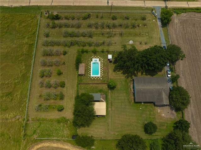 26086 Rabb Rd, La Feria, TX 78559 - aerial view of sparsely populated area