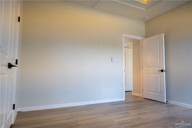 800 W Ruisenor Ave, Pharr, TX 78577 - empty room with light wood-style flooring and baseboards