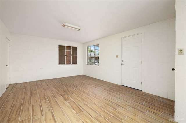 816 E 12th St, Mission, TX 78572 - unfurnished room with light wood-style floors