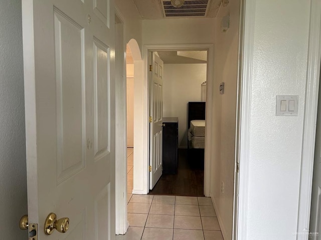 206 Justice Ln, San Juan, TX 78589 - corridor with light tile patterned floors