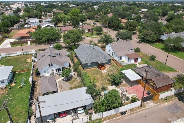 1018 N Keralum Ave, Mission, TX 78572 - aerial perspective of suburban area