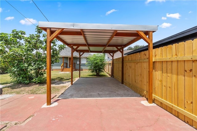 1018 N Keralum Ave, Mission, TX 78572 - view of patio / terrace featuring fence