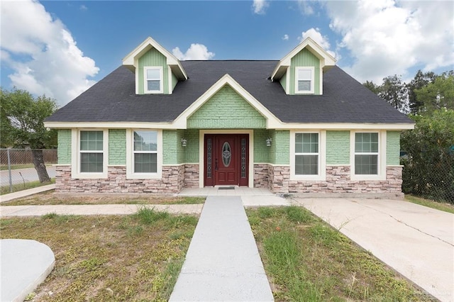 7201 S San Marcos St, Pharr, TX 78577 - view of front of house with stone siding