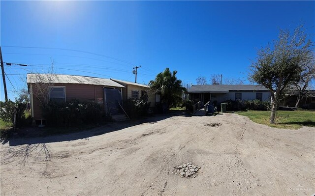 view of ranch-style home