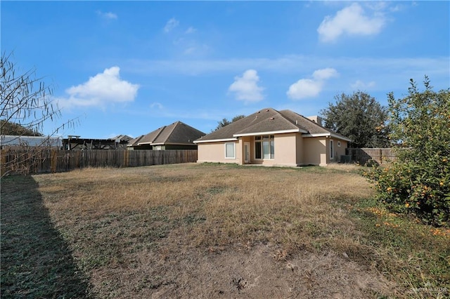 view of rear view of property