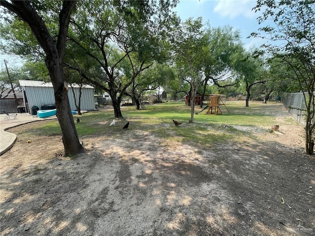 4308 Auburn Ave, Mcallen, TX 78504 - view of yard with a playground