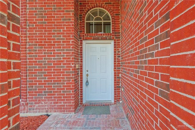 4612 Laurel Ave, Mcallen, TX 78501 - entrance to property with brick siding