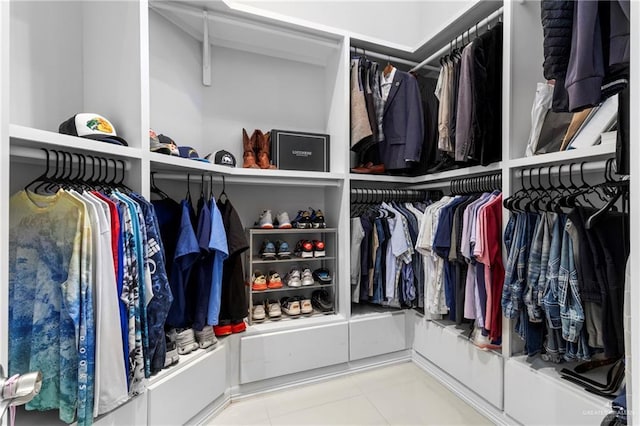 13500 35th St, Edinburg, TX 78541 - walk in closet with tile patterned floors