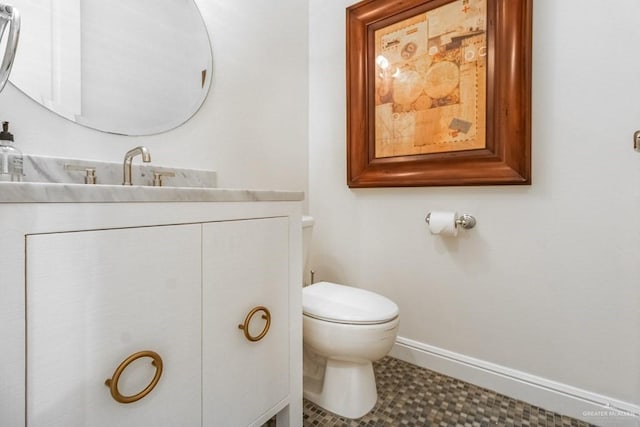 107 E Palm St Unit A, South Padre Island, TX 78597 - bathroom with toilet and vanity
