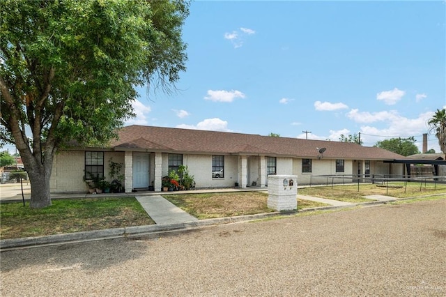 view of ranch-style home