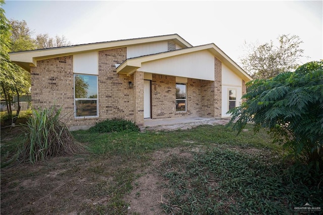 view of back of house