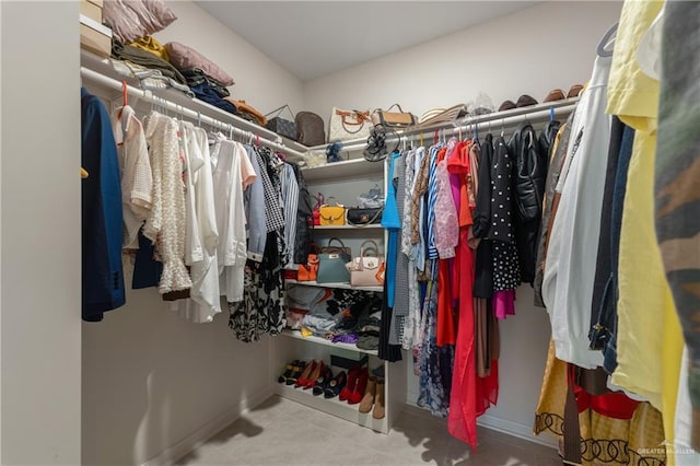 view of spacious closet