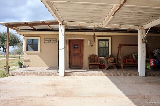 view of property entrance