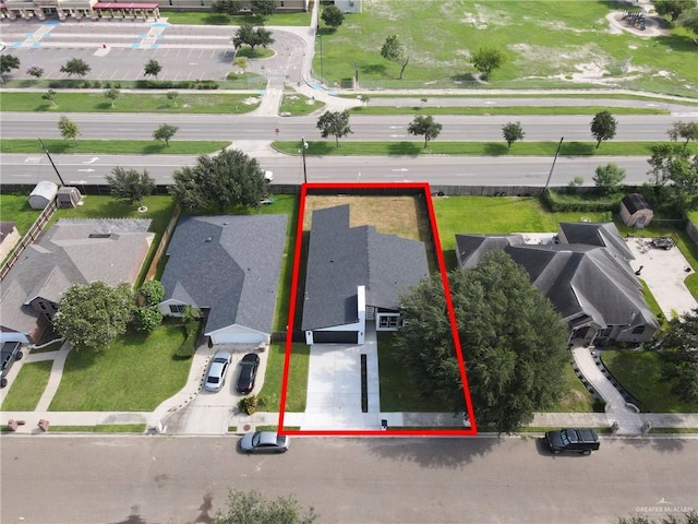 1915 Chandler Cir, Edinburg, TX 78542 - aerial perspective of suburban area
