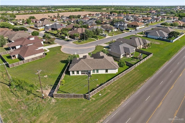 4630 Kristine Dr, Harlingen, TX 78552 - drone / aerial view featuring a residential view