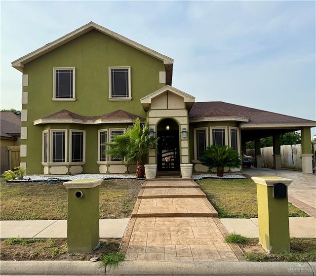 812 W Falcon Ave, Pharr, TX 78577 - view of front of home with stucco siding