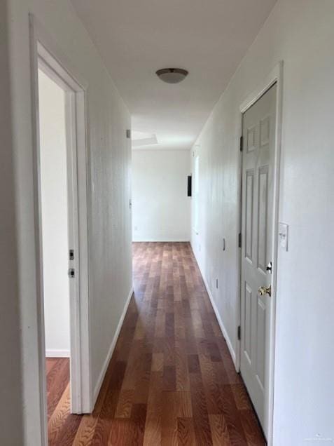 1056 E Mile 11 N, Weslaco, TX 78599 - corridor featuring wood finished floors and baseboards