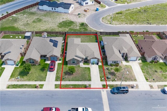 3292 Turquia St, Brownsville, TX 78520 - birds eye view of property with a residential view
