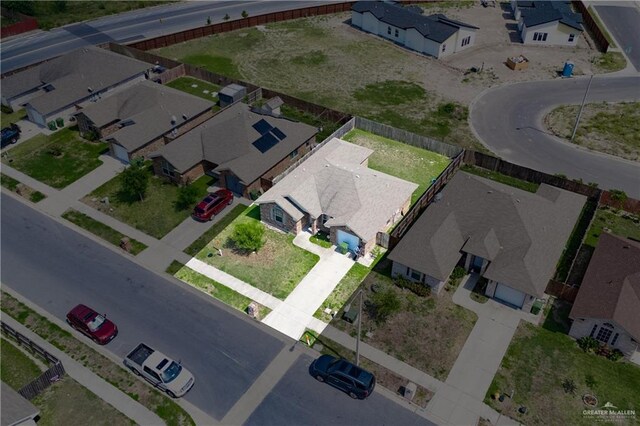 3292 Turquia St, Brownsville, TX 78520 - drone / aerial view featuring a residential view
