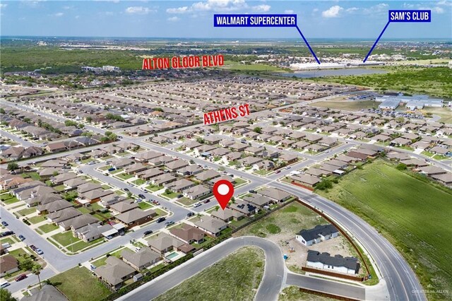 3292 Turquia St, Brownsville, TX 78520 - bird's eye view with a residential view