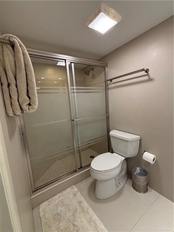 2100 Gulf Blvd, South Padre Island, TX 78597 - full bathroom featuring a stall shower and tile patterned flooring