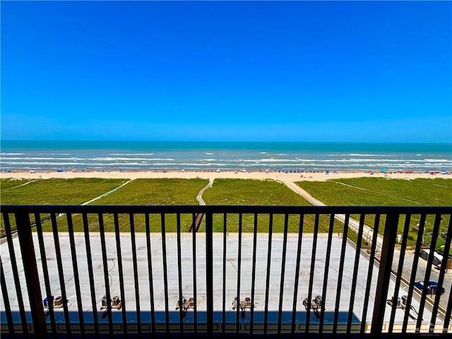 2100 Gulf Blvd, South Padre Island, TX 78597 - balcony with a water view