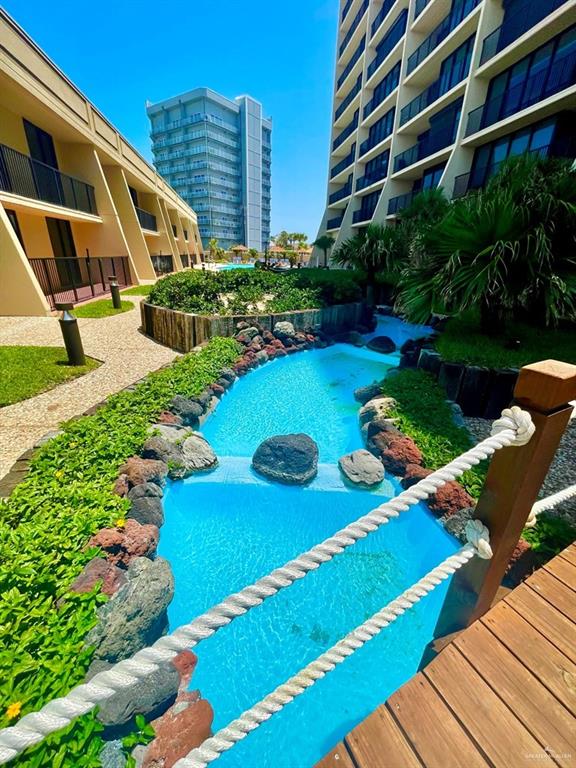 2100 Gulf Blvd, South Padre Island, TX 78597 - view of outdoor pool