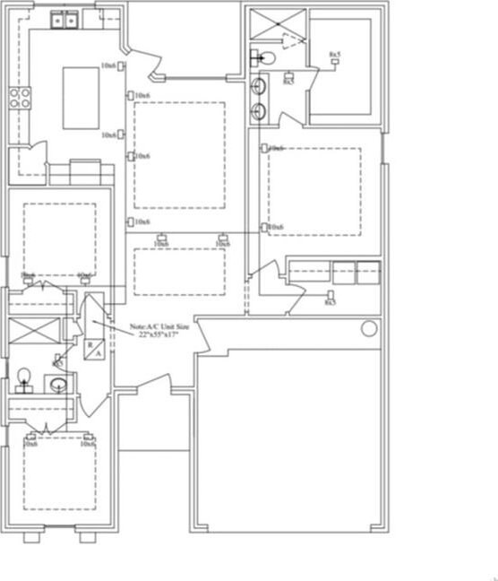 406 Zapata St, San Juan, TX 78589 - home floor plan