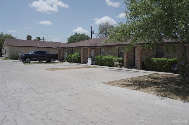 view of ranch-style house