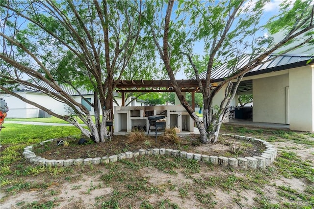 1412 E Mile 2nd Rd, Mission, TX 78574 - view of yard featuring a patio