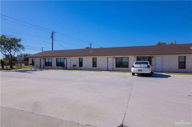 view of ranch-style house