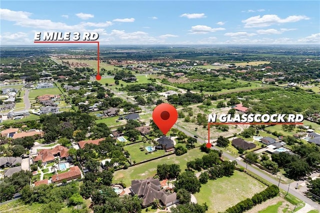 3703 N Glasscock Rd, Palmhurst, TX 78573 - aerial overview of property's location