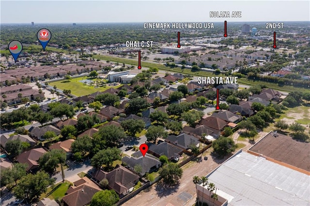 513 E Shasta Ave, Mcallen, TX 78504 - aerial perspective of suburban area