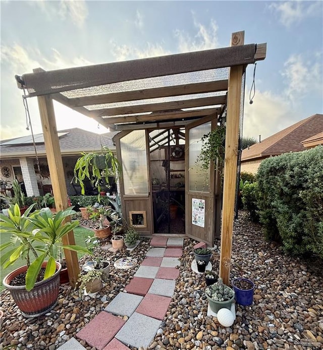 1813 Tyler St, Mission, TX 78572 - view of greenhouse