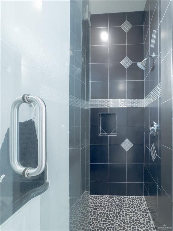 2511 Wisteria St, Rio Grande City, TX 78582 - bathroom with a tile shower