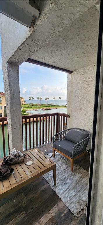 6201 Padre Blvd Unit 308, South Padre Island, TX 78597 - view of balcony