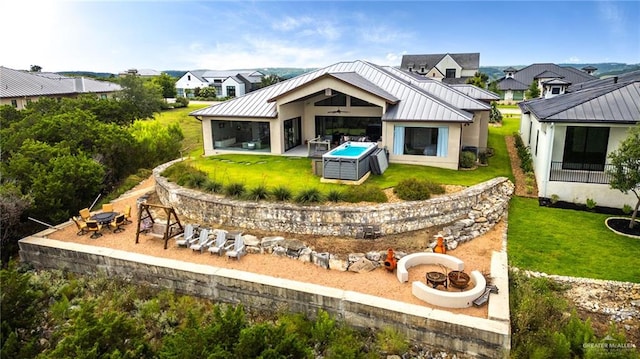 view of rear view of house