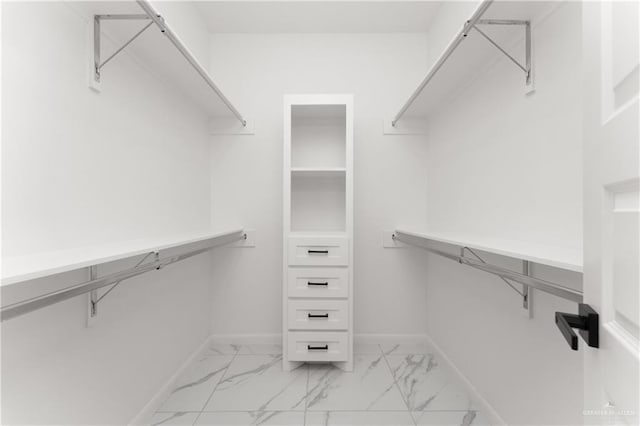 1922 Lime St, San Juan, TX 78589 - walk in closet with marble look tiles