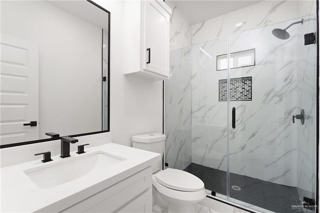 1922 Lime St, San Juan, TX 78589 - full bath featuring toilet, a marble finish shower, and vanity