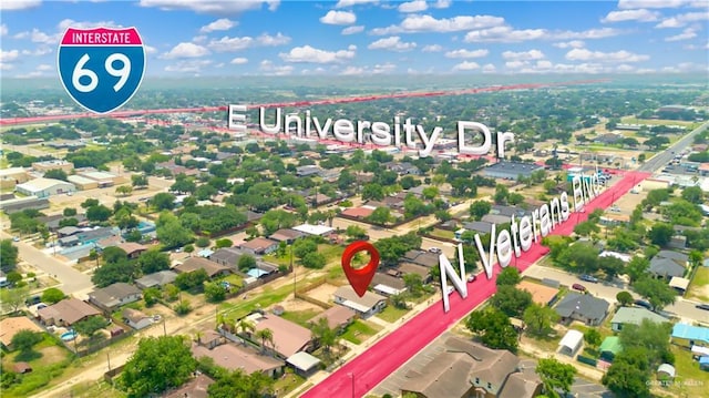 314 N Veterans Blvd, Edinburg, TX 78541 - aerial view of residential area