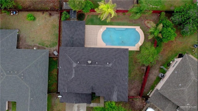 drone / aerial view