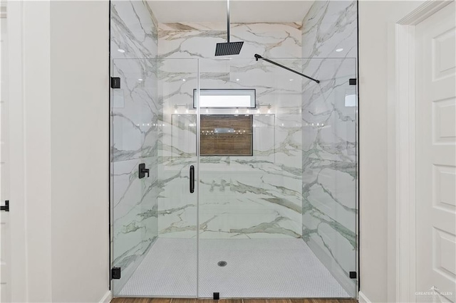 136 Finch Ln, Los Fresnos, TX 78566 - full bath with a marble finish shower