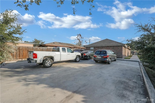 722 E Fay St, Edinburg, TX 78539 - view of vehicle parking with fence