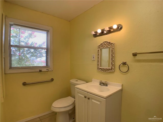 205 W Beck St, Harlingen, TX 78550 - half bath with vanity and tile patterned floors
