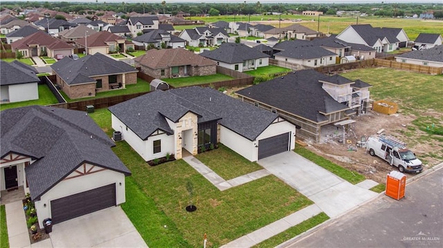 536 Pearl St, Edinburg, TX 78539 - aerial perspective of suburban area