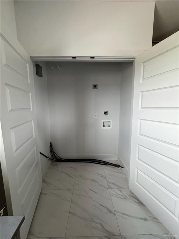 2809 Alpha Rd, Weslaco, TX 78596 - empty room with marble finish floor and baseboards