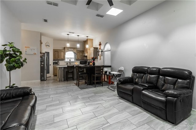 view of living room